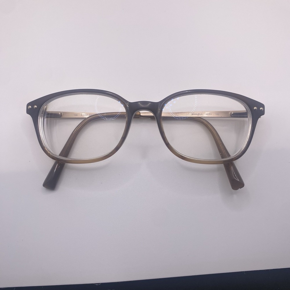 Kate Spade Eyeglasses Women FRAME ONLY Manuela 0ERV 48-17-140 Tortoise Gold 756